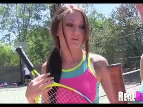 College women tennis match turns to orgy 076